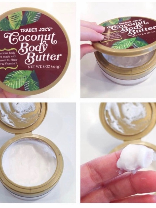 Other - Trader Joe's Coconut Body Butter - Brown & Gold